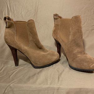 Jessica Simpson Tan Soft Kerra Ankle Boot